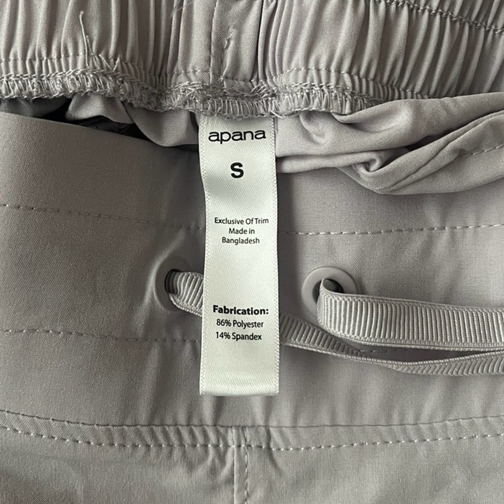 Apana Yoga Lifestyle Track Pants, Size small, Dewdrop purple color, NWT - Picture 8 of 8